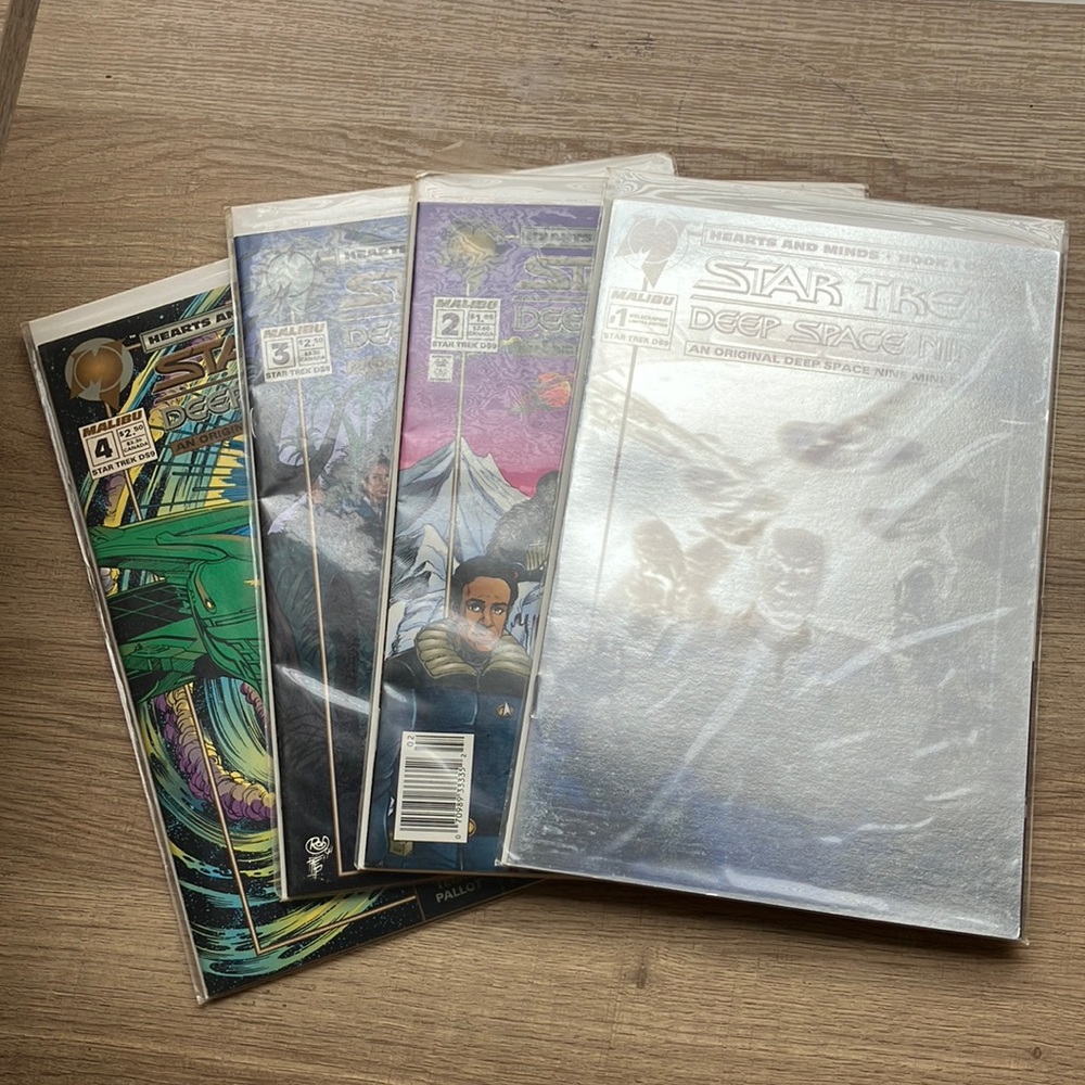 Hearts And Minds Star Trek Comic 1 to 4